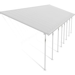 Palram Canopia Feria terr. overdæk, 4x12,1m, hvid