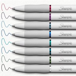 Sharpie S-Gel Rollerpen | 8 assorterede farver