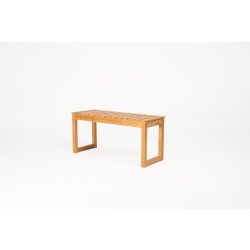 Noble Denmark Langelinie Bænk L90 cm, teak