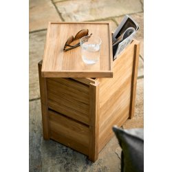 Noble Denmark Opbevaringsbokse m. låg, teak