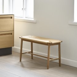Noble Denmark Cordino Bænk & Skammel, eg