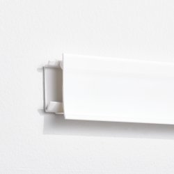 Elfa Decor cover t/bæreliste, B60, mat hvid