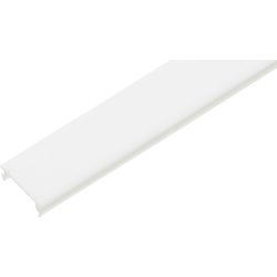 Elfa Decor cover t/skinne, H110, mat hvid