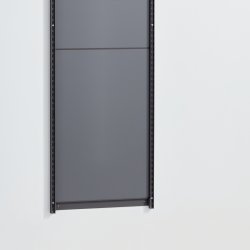 Elfa Decor decorpanel, nedre, B60, grå