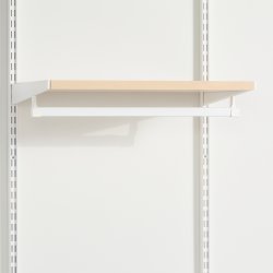 Elfa Decor hylde, B60/D30, hvid