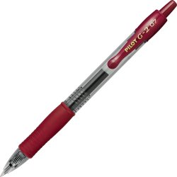 Pilot G-2 Rollerpen | M | Mørkerød