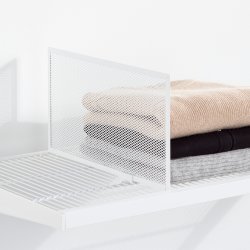 Elfa Decor meshopdeler, D40, mat hvid, 2 stk