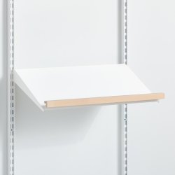 Elfa Decor hyldelisteklips t/hylde m/hæld., 2 stk