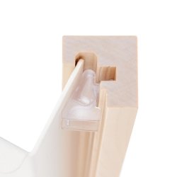 Elfa Decor hyldelisteklips t/hylde m/hæld., 2 stk
