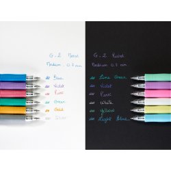 Pilot G-2 Rollerpen | M | 4 lyse neonfarver