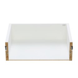 Elfa Decor djup låda 40, längd 602 mm, vit