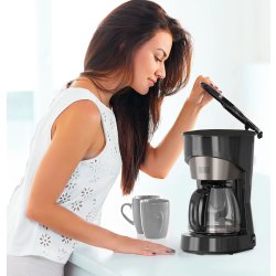 Black+decker Kaffemaskine 12 Kopper, sort