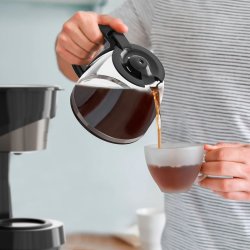 Black+decker Kaffemaskine 12 Kopper, sort