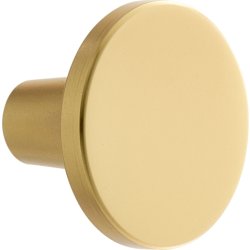 Elfa Decor flad knop, messing