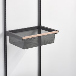 Elfa Decor liste t/udtræksramme, B60, hvid