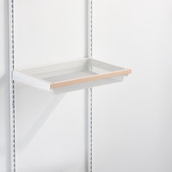 Elfa Decor lav meshkurv, B60/D40, mat hvid