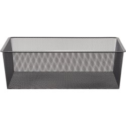Elfa Decor korg djupt nät 40, längd 581mm,matt grå