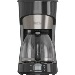 Black+decker Kaffebryggare LCD 12 koppar, svart