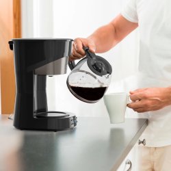 Black+decker Kaffemaskine LCD 12 Kopper, sort