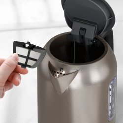 Black+decker Elkedel 1L 2200W, Børstet Stål
