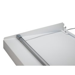 Elfa Decor kabelclips t/metalhylde, mat hvid, 2 st