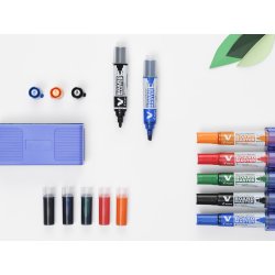 Pilot V-Board Master WB Marker | M skrå | Sort