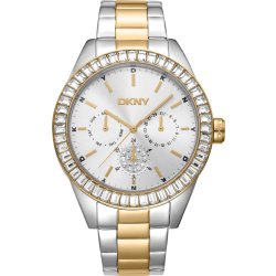DKNY Nolita Multi Glitz Ø40mm, sølv/guld