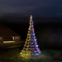 Starlight lyskæde med stang, 4 m, 1200 LED, DUO