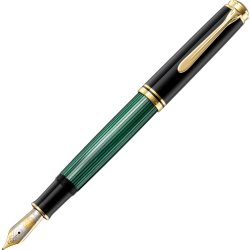Pelikan Souverän 1000 Fyldepen, F, black/green