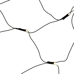 Lyskæde Net m/300 LED, B3xØ4m, varm hvid