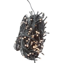Lyskæde m/200 LED, 19,9m, varm hvid