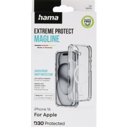 Hama Mobilcover iPhone 16 MagCase, transparent