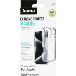 Hama Mobilcover iPhone 16 Pro MagCase, transparent