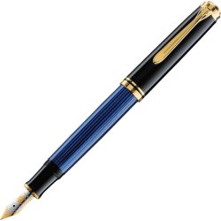 Pelikan Souverän 400 Fyldepen, M, black/blue