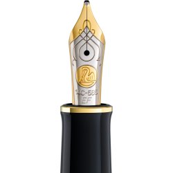 Pelikan Souverän 600 Fyldepen, EF, black/blue
