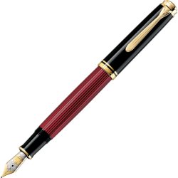 Pelikan Souverän 800 Fyldepen, B, black/red