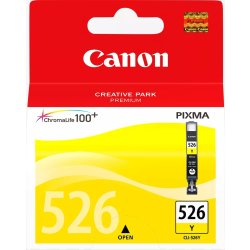 Canon CLI-526Y blækpatron, gul, 500s
