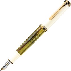 Pelikan Souverän 400 Fyldepen, M, tort.white