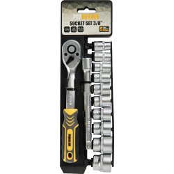 Probuilder Topnøglesæt 3/8" 12 dele