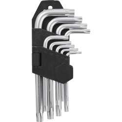 Probuilder Stiftnøglesæt Torx 9 stk.