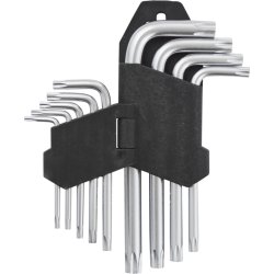 Probuilder Stiftnøglesæt Torx 9 stk.
