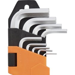 Probuilder Stiftnøglesæt flad 9 stk.