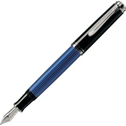 Pelikan Souverän 405 Fyldepen, EF, black/blue