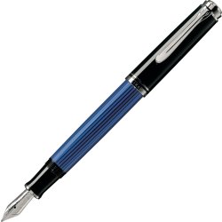 Pelikan Souverän 405 Fyldepen, F, black/blue