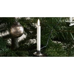 UYUNI LED 12 Juletræs lys, USB-C, hvid, B1,3xH11cm