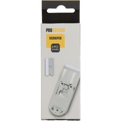 Probuilder Glasskraber med 6 blade
