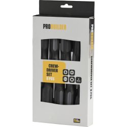 Probuilder Skruetrækkersæt 8 stk.