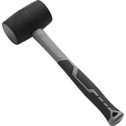 Probuilder Gummihammer glasfiber, 500g.