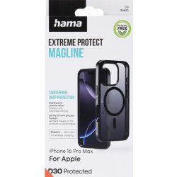 Hama Mobilcover iPhone 16 Pro Max MagCase, sort