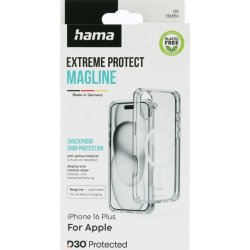 Hama Mobilcover iPhone 16 Plus MC, transparent